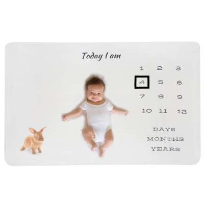 Mijlpaaldeken Konijntje